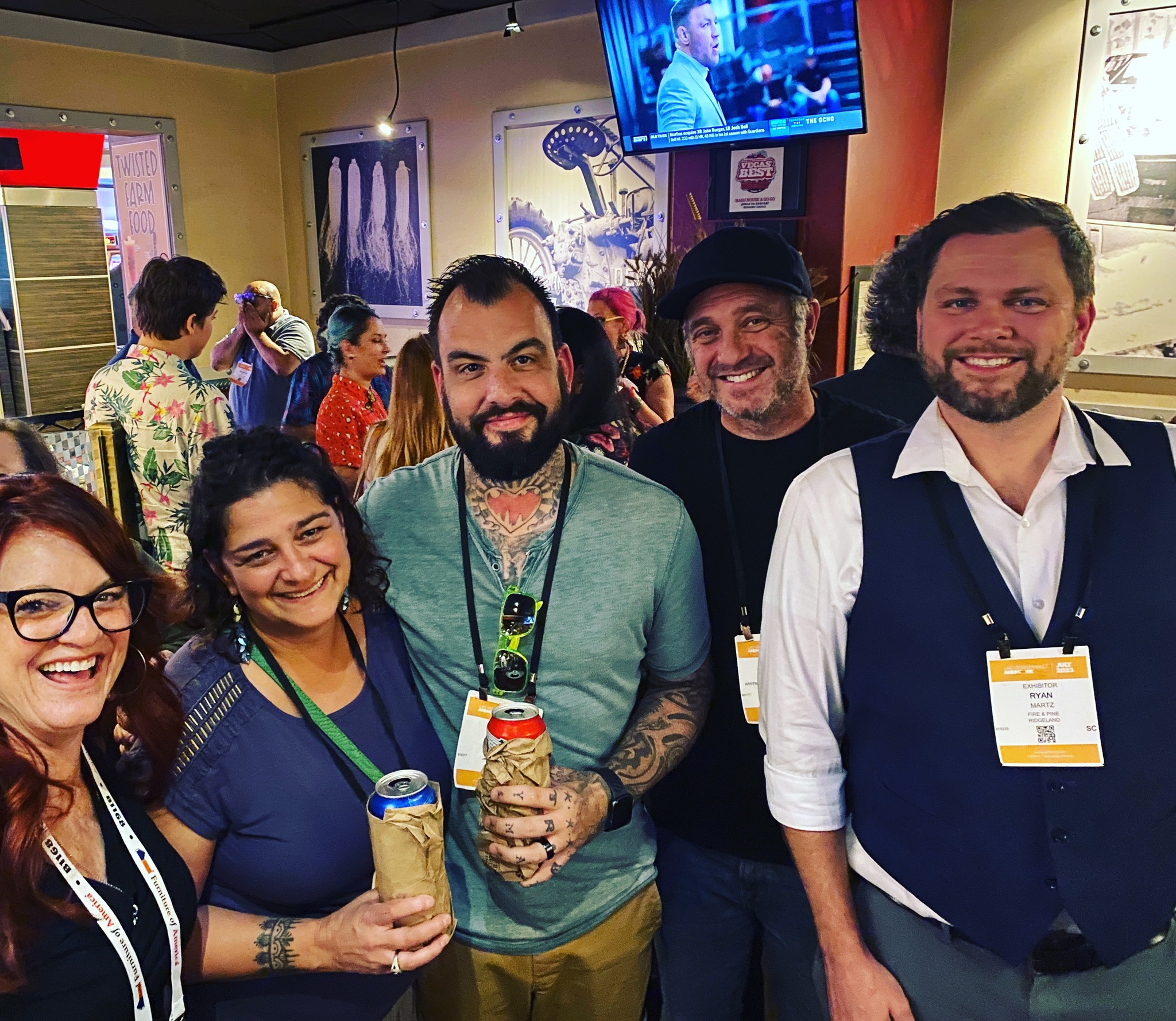 LV market happy hour members