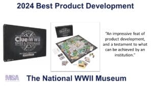 The National WWII Museum recognition award